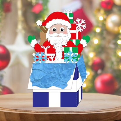 The Crafty Witches - Christmas Presents Pop-up Boxes PDF & SVG Files