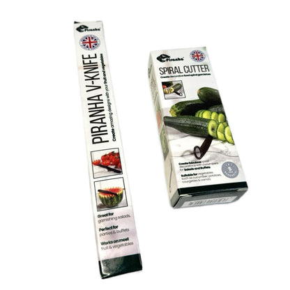 Piranha - V-Knife & Spiral Cutter Combo