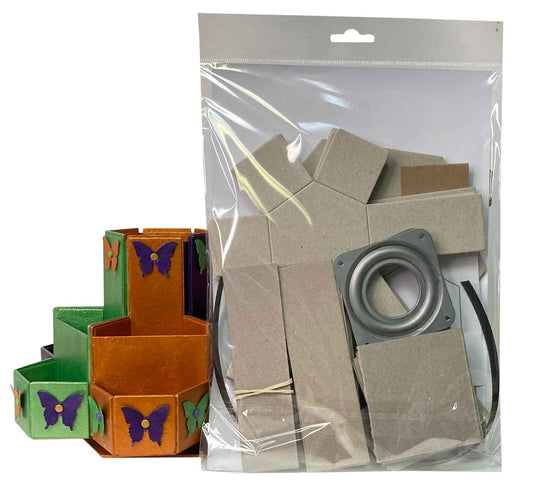 Pinflair - Cartonnage Rotary Tidy - Makes One - Fabric Not Included