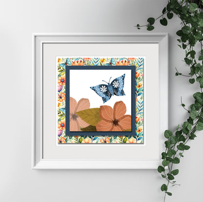 The Crafty Witches - Paper Charms Butterfly Breeze Papers & Toppers Download Collection