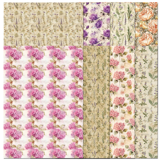 The Crafty Witches - Paper Charms Floral Decadance Download Collection