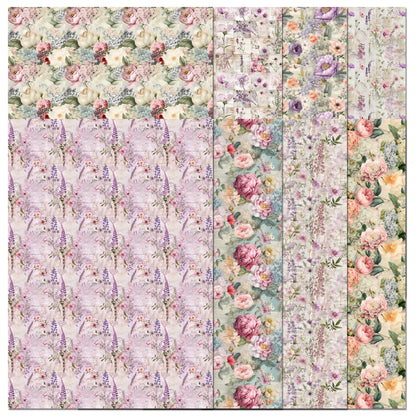 The Crafty Witches - Paper Charms Floral Decadance Download Collection