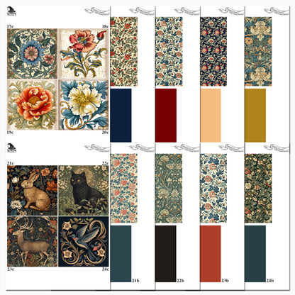 The Crafty Witches - Paper Charms Timeless Art Toppers Download Collection