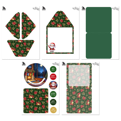 The Crafty Witches - Penny Slider Christmas Cards Kit