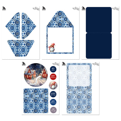 The Crafty Witches - Penny Slider Christmas Cards Kit