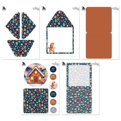 The Crafty Witches - Penny Slider Christmas Cards Kit