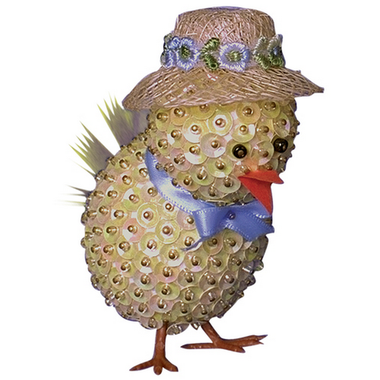 Pinflair Charlie Chick Sequin Decoration & Easter Chick Card Kit