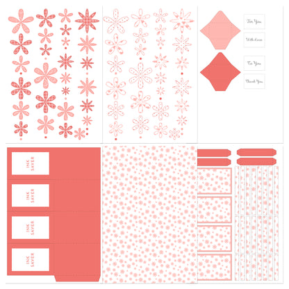 The Crafty Witches - Pop up Flower Box Digital Files