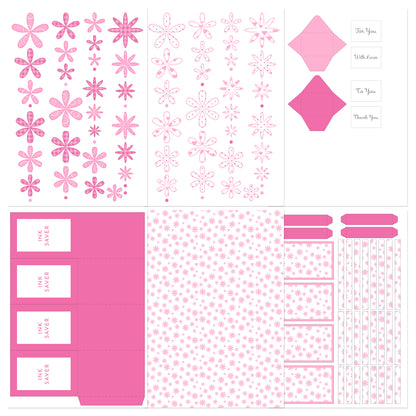 The Crafty Witches - Pop up Flower Box Digital Files