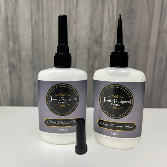 Jamie Rodgers - 125ml Dries Clear Glue x 2