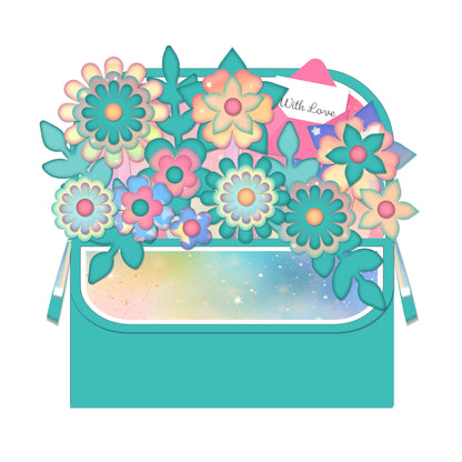 The Crafty Witches - Rectangular Flower Box Project Digital Files