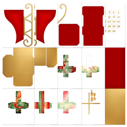 The Crafty Witches - Sleigh Advent Calendar