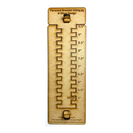 Silvar Design - Paracord Bracelet Sizing Jig