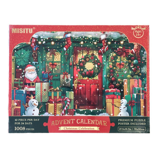 Silvar Design - Jigsaw Advent Calendar - Christmas Celebration