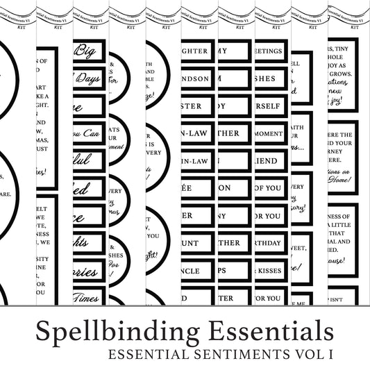 The Crafty Witches - Spellbinding Essential Sentiments Vol I Collection