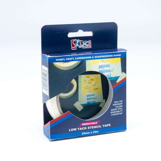 Stix2 - Low Tack Stencil Tape (24mm x 25m)