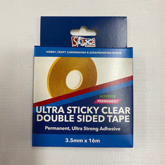 Stix2 - Ultra Sticky Double Sided Tape (3.5mm x 16m)
