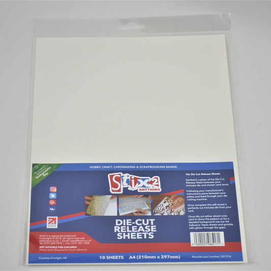 Stix2 - Die Cut Release Sheets (10 A4 sheets)