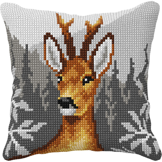 Silvar Design - Cross Stitch Kit - 40cm x 40cm - Deer