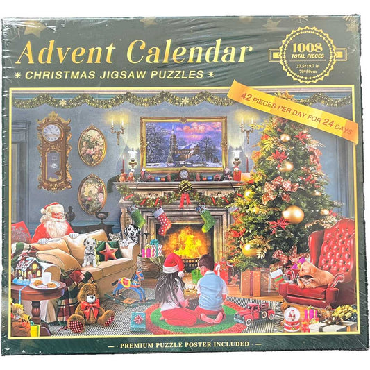 Silvar Design - Jigsaw Advent Calendar - Pets at Christmas