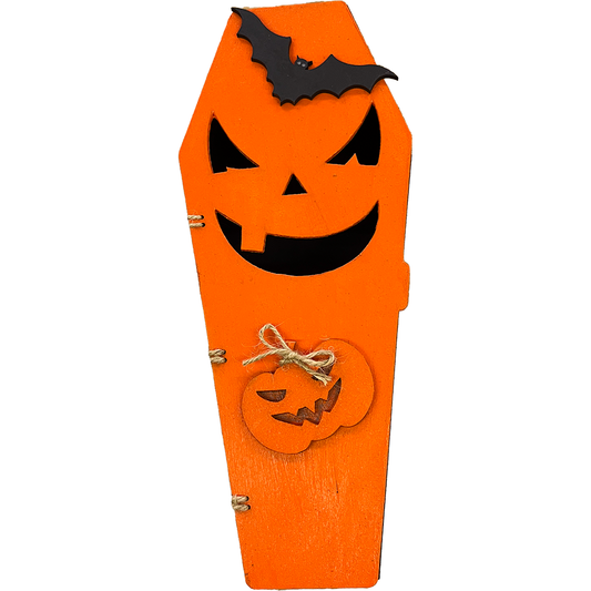 Silvar Design - MDF Halloween Coffin Kit - Jack