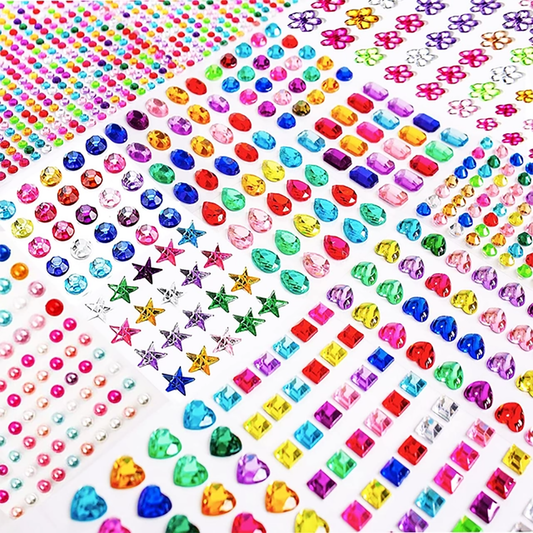 Silvar Design - Rhinestone Stickers - 1950 Stickers