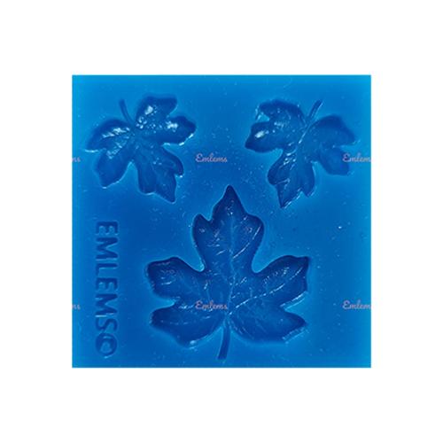 Emlems - Small Oak Leaves Set Silicone Mould