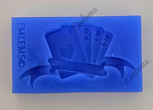 Emlems - Small Playing Cards Silicone Mould