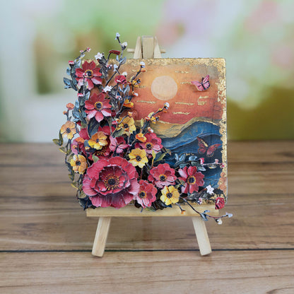 In The Studio Blushing Blossom Die Set