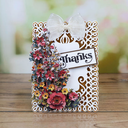 In The Studio Blushing Blossom Die Set
