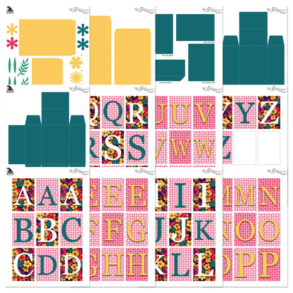 The Crafty Witches - WOW Kinetic Box SVG & PDF Digital Files