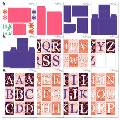 The Crafty Witches - WOW Kinetic Box SVG & PDF Digital Files