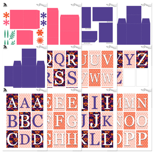 The Crafty Witches - WOW Kinetic Box SVG & PDF Digital Files