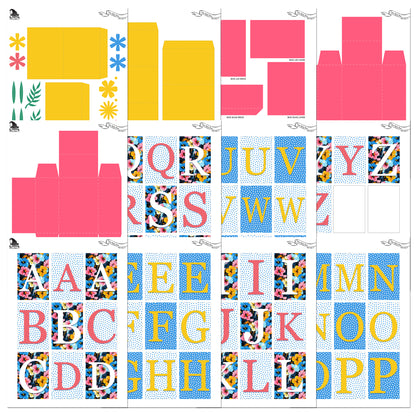 The Crafty Witches - WOW Kinetic Box SVG & PDF Digital Files