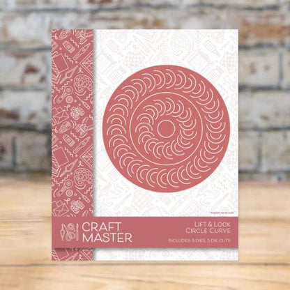 Craft Master Lift & Lock Circle Curve Die Set