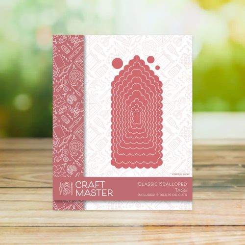 Craft Master – Classic Scalloped Tags Die Set