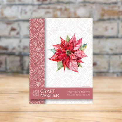 Craft Master Nested Poinsettia Die Set