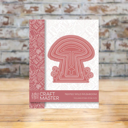 Craft Master Nested Wild Mushroom Die Set