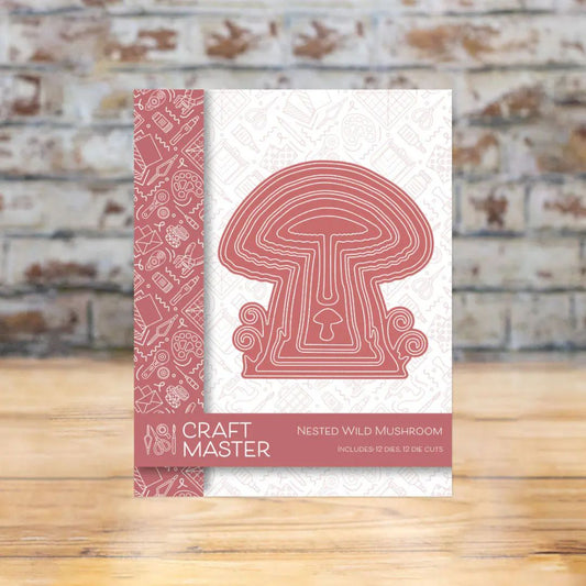 Craft Master Nested Wild Mushroom Die Set