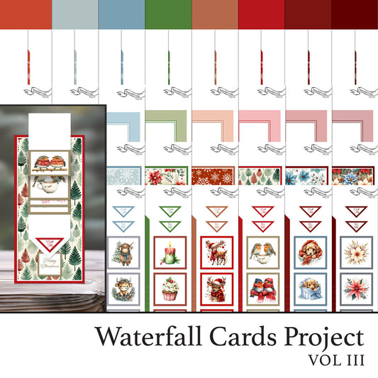 The Crafty Witches - Waterfall Cards Vol III Digital Kit