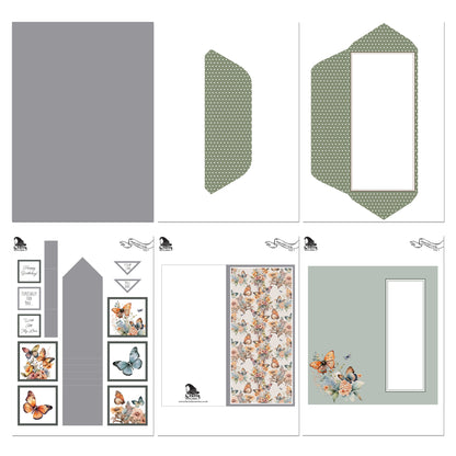 The Crafty Witches - Waterfall Cards Kinetic Project Vol I Download Kit