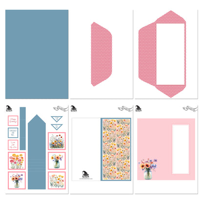 The Crafty Witches - Waterfall Cards Kinetic Project Vol I Download Kit