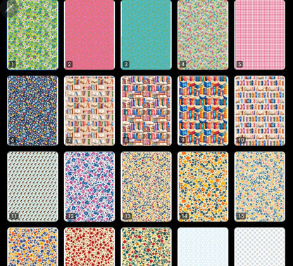 Emlems - Whimsical Backing Craft Cards X 30 A4 Download