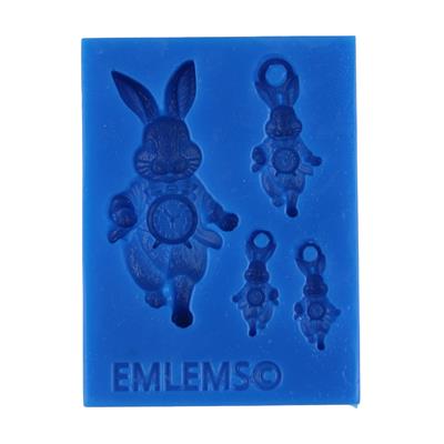 Emlems - White Rabbit Jewellery Set Silicone Mould